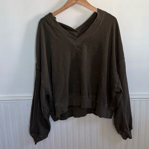 Aerie off the shoulder pullover